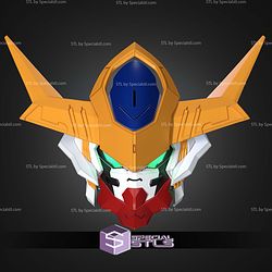 Cosplay STL Files Gundam Barbatos Lupus Helmet