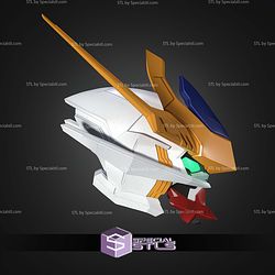 Cosplay STL Files Gundam Barbatos Lupus Helmet