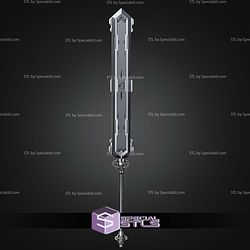 Cosplay STL Files Gundam Barbatos Lupus Sword