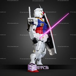 Cosplay STL Files Gundam RX-78 Armor