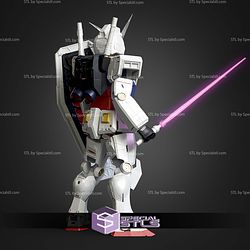 Cosplay STL Files Gundam RX-78 Armor