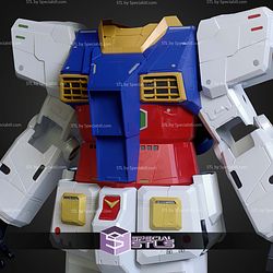 Cosplay STL Files Gundam RX-78 Armor