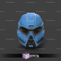 Cosplay STL Files Halo Gali Helmet
