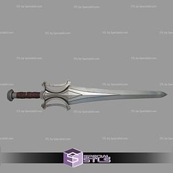 Cosplay STL Files HeMan Sword of Power Movie Version