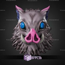 Cosplay STL Files Inosuke Helmet