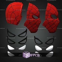 Cosplay STL Files Japanese Spider-Man Mask