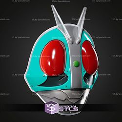 Cosplay STL Files Kamen Rider Mask