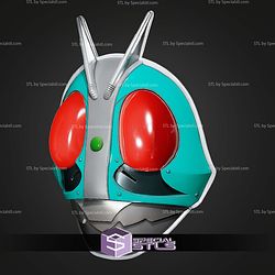 Cosplay STL Files Kamen Rider Mask