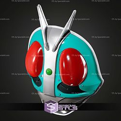 Cosplay STL Files Kamen Rider Mask