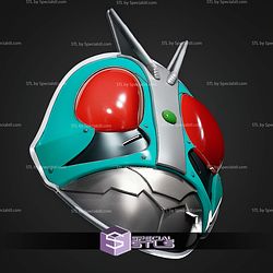Cosplay STL Files Kamen Rider Mask