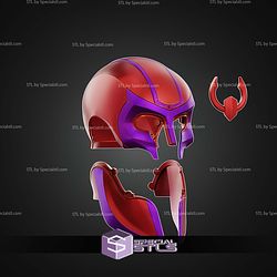 Cosplay STL Files Magneto Odyssey Helmet