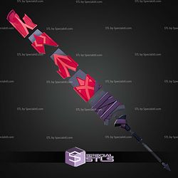 Cosplay STL Files Malevola Dispatch Sword