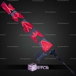 Cosplay STL Files Malevola Dispatch Sword