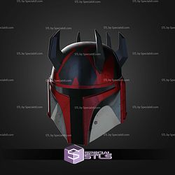 Cosplay STL Files Mandalorian Super Commando Helmet V3