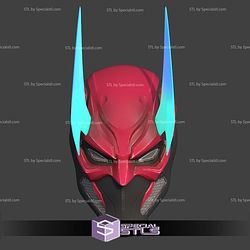 Cosplay STL Files Marvel Rivals Daredevil 2099 Helmet
