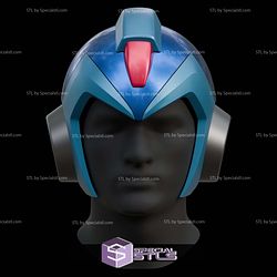 Cosplay STL Files Megaman Basic Helmet