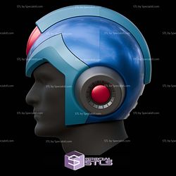 Cosplay STL Files Megaman Basic Helmet