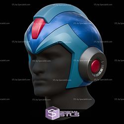 Cosplay STL Files Megaman Basic Helmet
