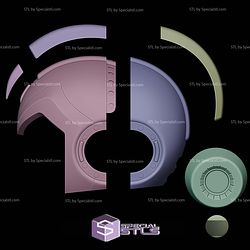 Cosplay STL Files Megaman Basic Helmet