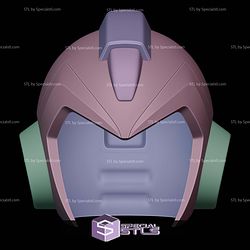 Cosplay STL Files Megaman Basic Helmet