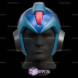 Cosplay STL Files Megaman Basic Helmet
