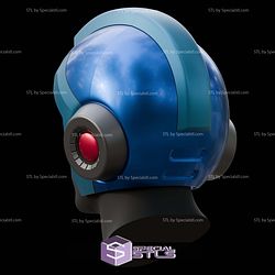 Cosplay STL Files Megaman Basic Helmet