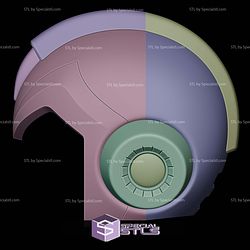 Cosplay STL Files Megaman Basic Helmet