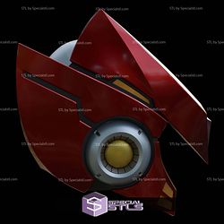 Cosplay STL Files Megaman Zero Helmet