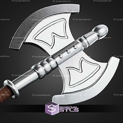 Cosplay STL Files He-Man Axe V2