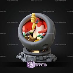 Super Basic Pokemon STL Ho Oh Healing Machine