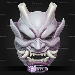 Cosplay STL Files Mew Two Menpo Mask