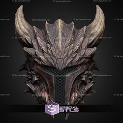 Cosplay STL Files Nergigante Mandalorian Helmet