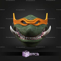 Cosplay STL Files Ninja Turtle Menpo Michaelangelo