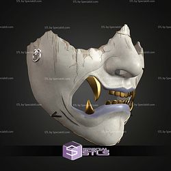 Cosplay STL Files Onryu Mask