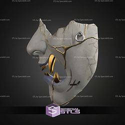 Cosplay STL Files Onryu Mask