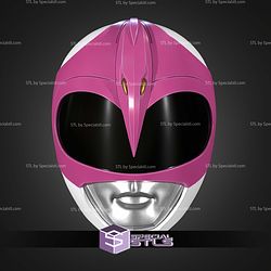 Cosplay STL Files Pink Ranger Helmet