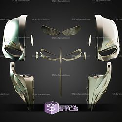 Cosplay STL Files Predator Mask