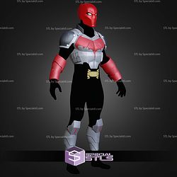 Cosplay STL Files Red Hood Comic Armor