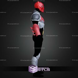Cosplay STL Files Red Hood Comic Armor