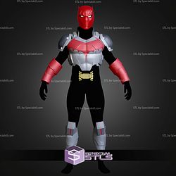 Cosplay STL Files Red Hood Comic Armor