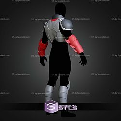Cosplay STL Files Red Hood Comic Armor