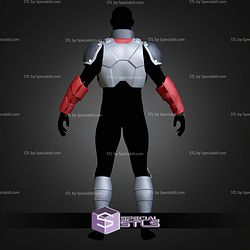 Cosplay STL Files Red Hood Comic Armor
