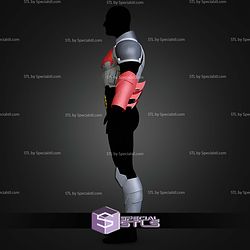 Cosplay STL Files Red Hood Comic Armor