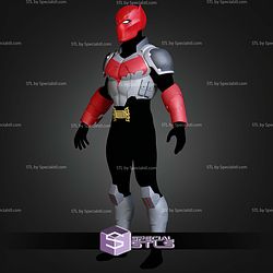 Cosplay STL Files Red Hood Comic Armor