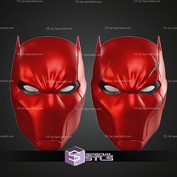 Cosplay STL Files Red Hood Comic Helmet