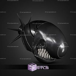 Cosplay STL Files Reze Arc Bomb Girl Helmet