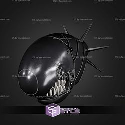 Cosplay STL Files Reze Arc Bomb Girl Helmet