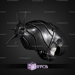 Cosplay STL Files Reze Arc Bomb Girl Helmet