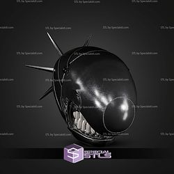 Cosplay STL Files Reze Arc Bomb Girl Helmet