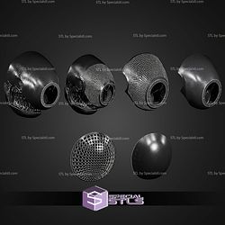 Cosplay STL Files Reze Arc Bomb Girl Helmet